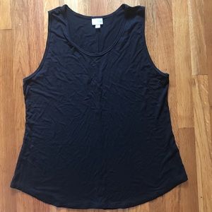 3XL Black Tank